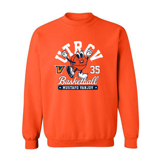 UTRGV - NCAA Men's Basketball : Mustafo Vanjov - Fashion Shersey Crewneck Sweatshirt-0
