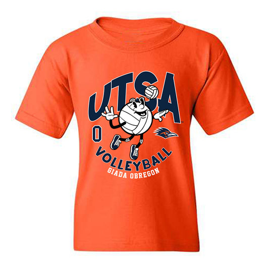UTSA - NCAA Women's Volleyball : Giada Obregon - Fashion Shersey Youth T-Shirt-0