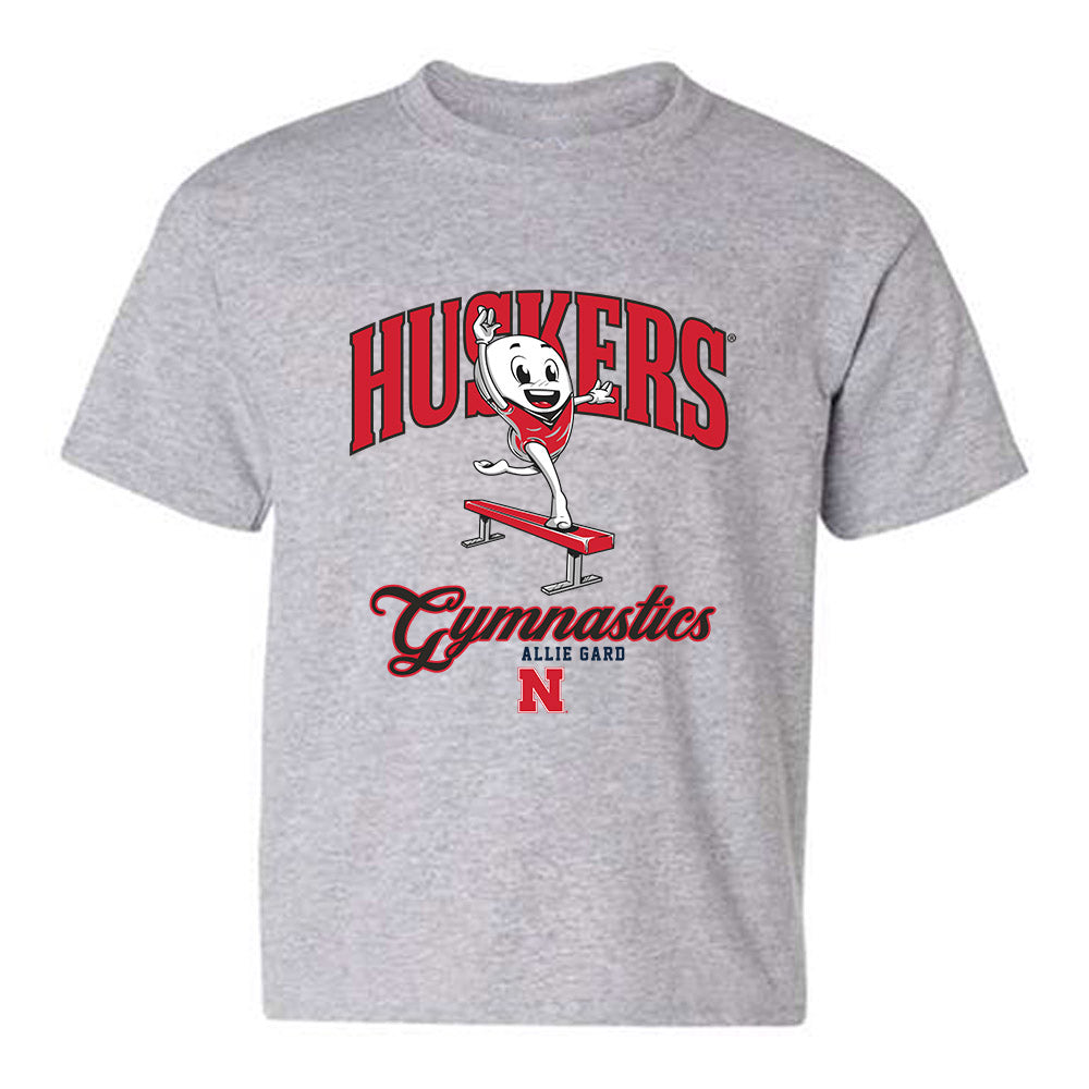 Nebraska - NCAA Women's Gymnastics : Allie Gard - Fashion Shersey Youth T-Shirt-0