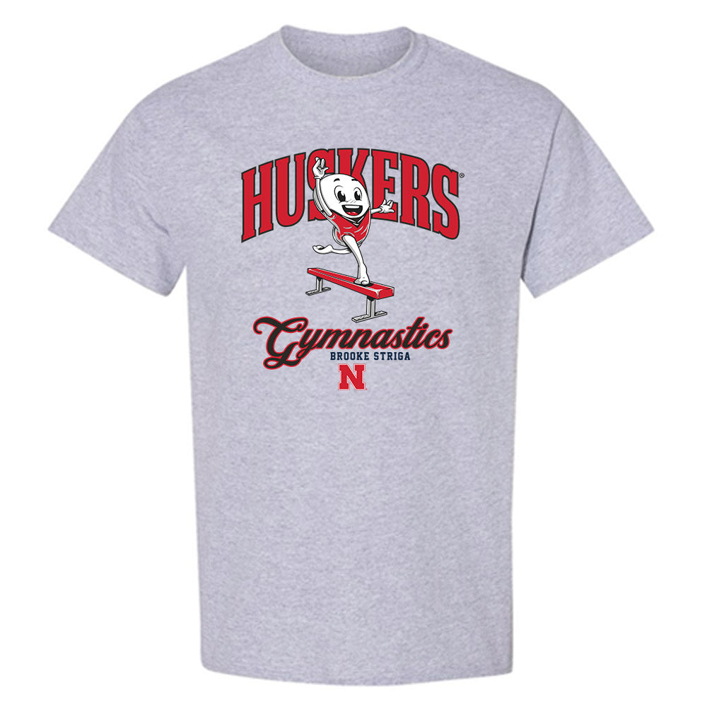 Nebraska - NCAA Women's Gymnastics : Brooke Striga - Fashion Shersey T-Shirt-0