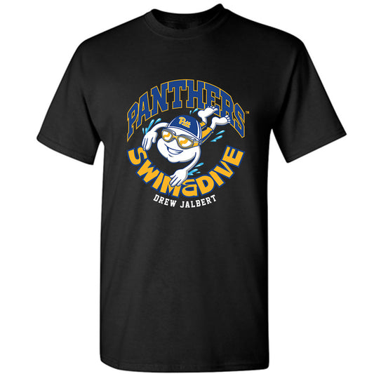 Pittsburgh - NCAA Men's Swimming & Diving : Drew Jalbert - Fashion Shersey T-Shirt-0