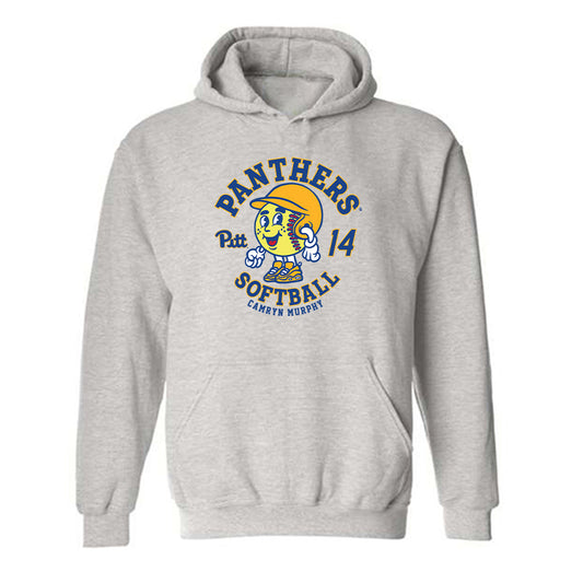 Pittsburgh - NCAA Softball : Camryn Murphy - Fashion Shersey Hooded Sweatshirt-0