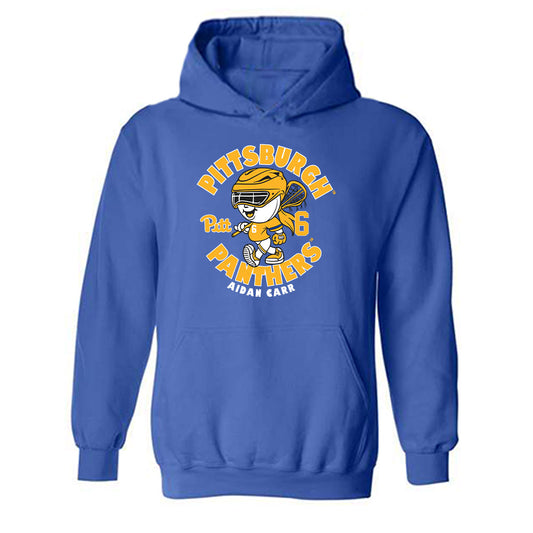 Pittsburgh - NCAA Women's Lacrosse : Aidan Carr - Fashion Shersey Hooded Sweatshirt-0
