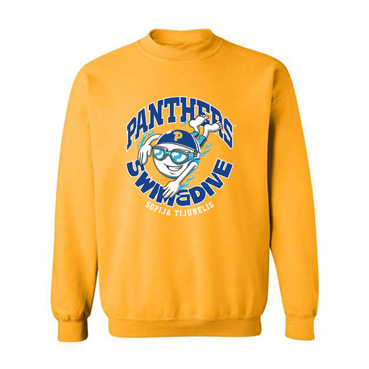 Pittsburgh - NCAA Women's Swimming & Diving : Sofija Tijunelis - Fashion Shersey Crewneck Sweatshirt