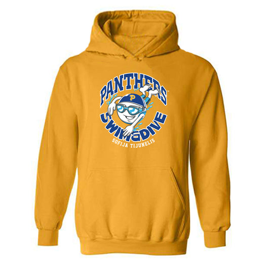 Pittsburgh - NCAA Women's Swimming & Diving : Sofija Tijunelis - Fashion Shersey Hooded Sweatshirt