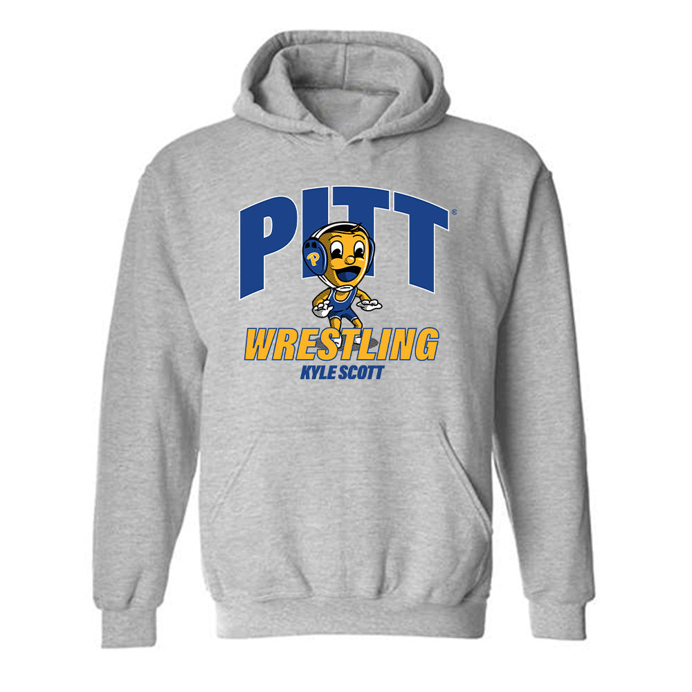 Pittsburgh - NCAA Wrestling : Kyle Scott - Hooded Sweatshirt-0