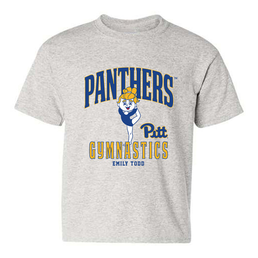 Pittsburgh - NCAA Women's Gymnastics : Emily Todd - Fashion Shersey Youth T-Shirt-0