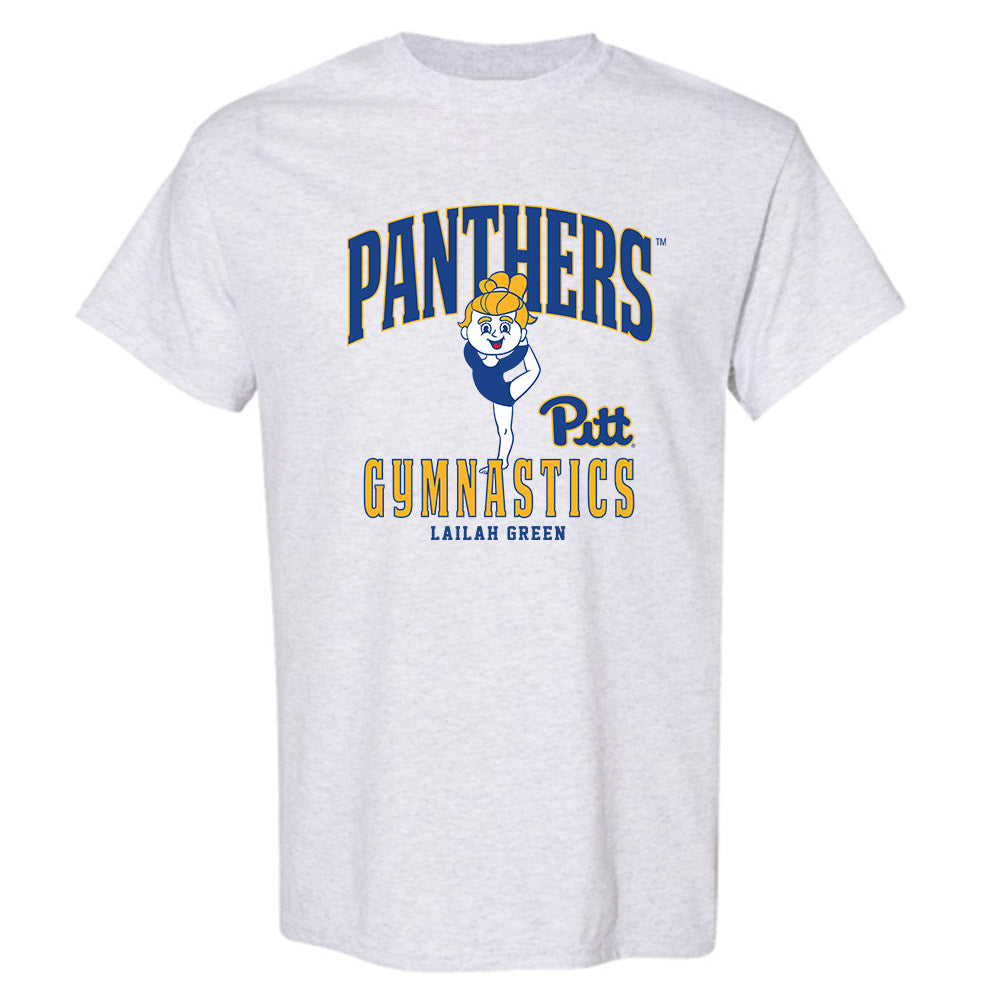 Pittsburgh - NCAA Women's Gymnastics : Lailah Green - Fashion Shersey T-Shirt-0