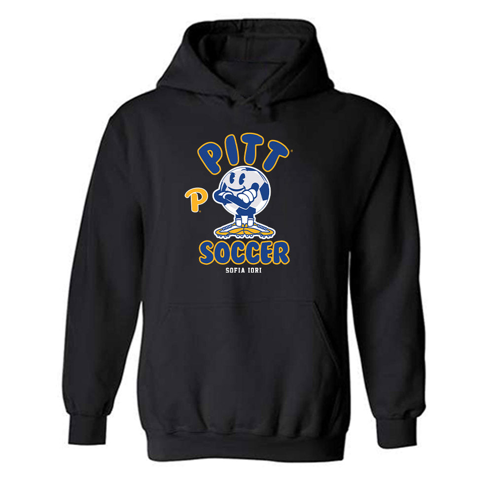 Pittsburgh - NCAA Women's Soccer : Sofia Iori - Fashion Shersey Hooded Sweatshirt-0
