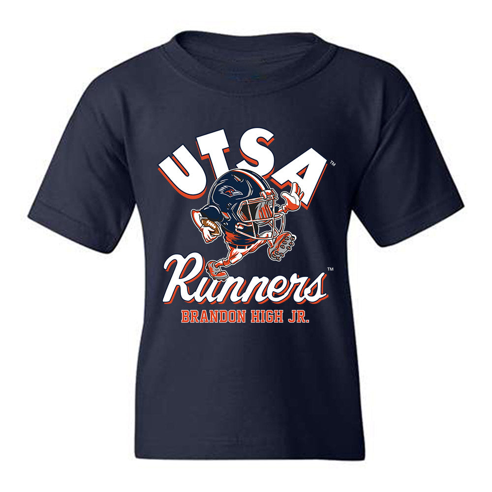 UTSA - NCAA Football : Brandon High Jr. - Fashion Shersey Youth T-Shirt-0