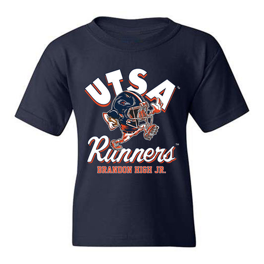 UTSA - NCAA Football : Brandon High Jr. - Fashion Shersey Youth T-Shirt-0