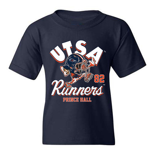 UTSA - NCAA Football : Prince Hall - Fashion Shersey Youth T-Shirt-0