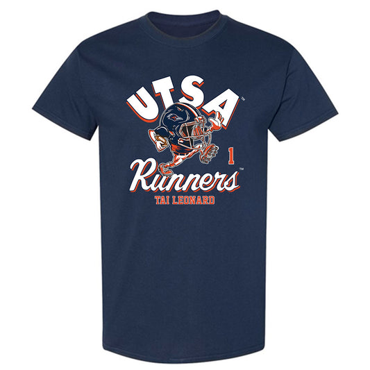 UTSA - NCAA Football : Tai Leonard - Fashion Shersey T-Shirt-0