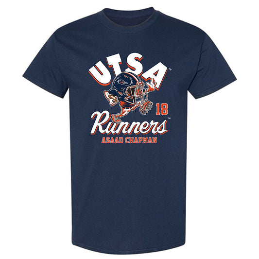 UTSA - NCAA Football : Asaad Chapman - Fashion Shersey T-Shirt-0
