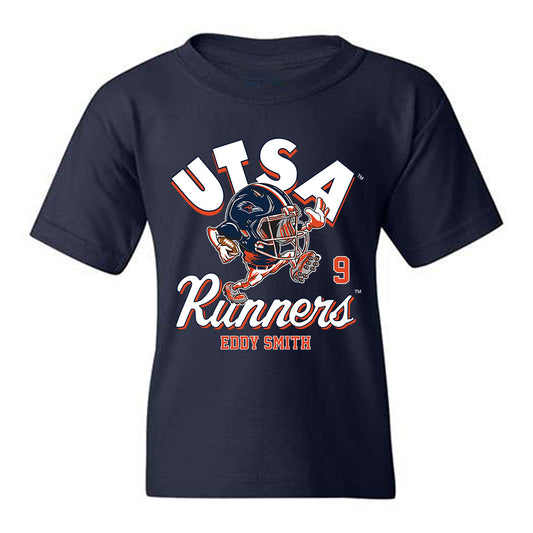 UTSA - NCAA Football : Eddy Smith - Fashion Shersey Youth T-Shirt-0