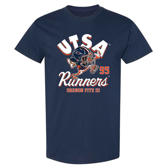 UTSA - NCAA Football : Drenon Fite III - Fashion Shersey T-Shirt-0