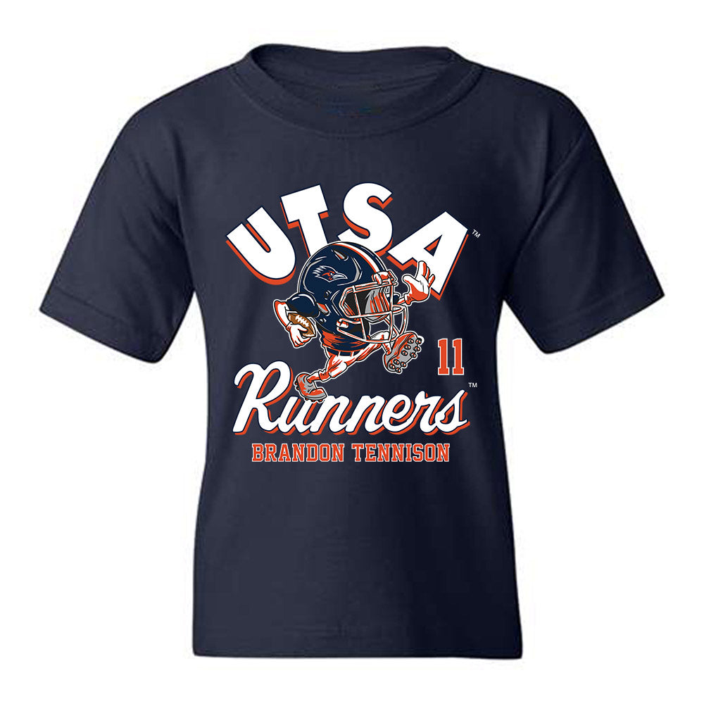UTSA - NCAA Football : Brandon Tennison - Fashion Shersey Youth T-Shirt-0