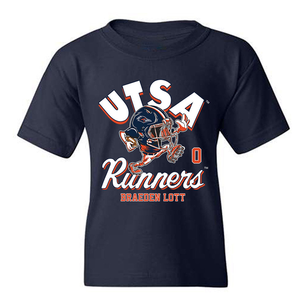 UTSA - NCAA Football : Braeden Lott - Fashion Shersey Youth T-Shirt-0