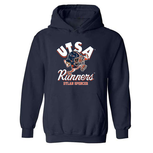 UTSA - NCAA Football : Dylan Spencer - Fashion Shersey Hooded Sweatshirt-0