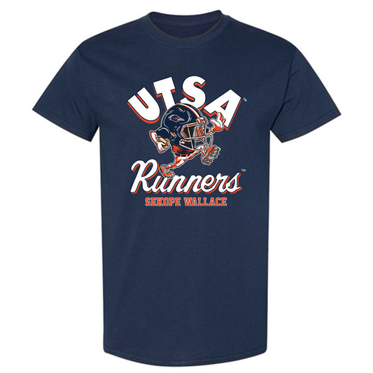 UTSA - NCAA Football : Sekope Wallace - Fashion Shersey T-Shirt-0
