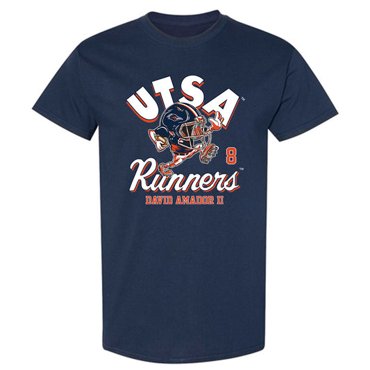 UTSA - NCAA Football : David Amador II - Fashion Shersey T-Shirt-0