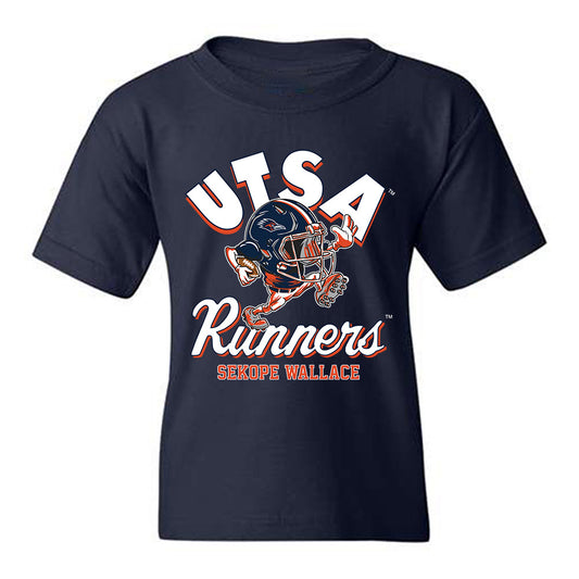 UTSA - NCAA Football : Sekope Wallace - Fashion Shersey Youth T-Shirt-0