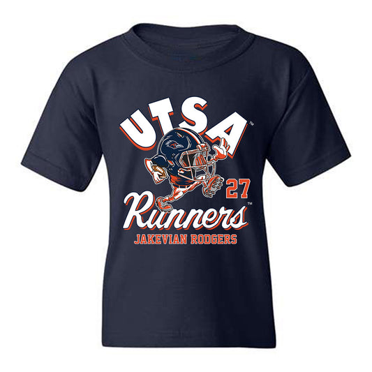 UTSA - NCAA Football : Jakevian Rodgers - Fashion Shersey Youth T-Shirt-0