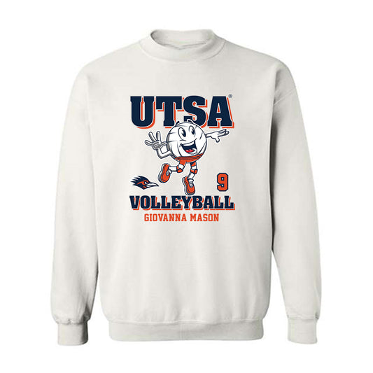 UTSA - NCAA Women's Volleyball : Giovanna Mason - Fashion Shersey Crewneck Sweatshirt-0