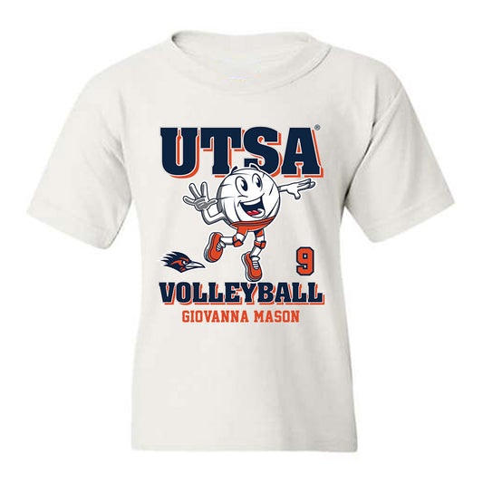 UTSA - NCAA Women's Volleyball : Giovanna Mason - Fashion Shersey Youth T-Shirt-0