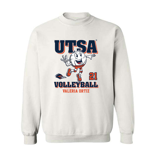 UTSA - NCAA Women's Volleyball : Valeria Ortiz - Fashion Shersey Crewneck Sweatshirt-0