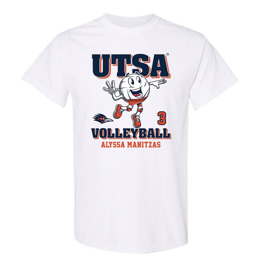 UTSA - NCAA Women's Volleyball : Alyssa Manitzas - Fashion Shersey T-Shirt-0