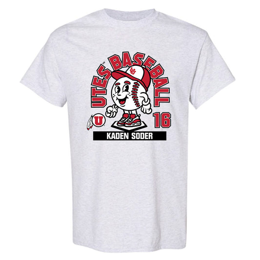 Utah - NCAA Baseball : Kaden Soder - Fashion Shersey T-Shirt-0
