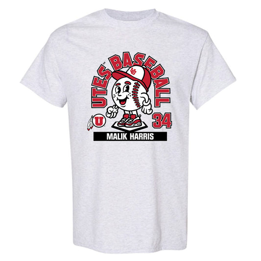 Utah - NCAA Baseball : Malik Harris - Fashion Shersey T-Shirt-0