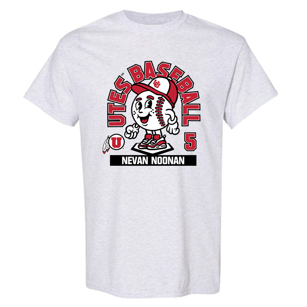 Utah - NCAA Baseball : Nevan Noonan - Fashion Shersey T-Shirt-0