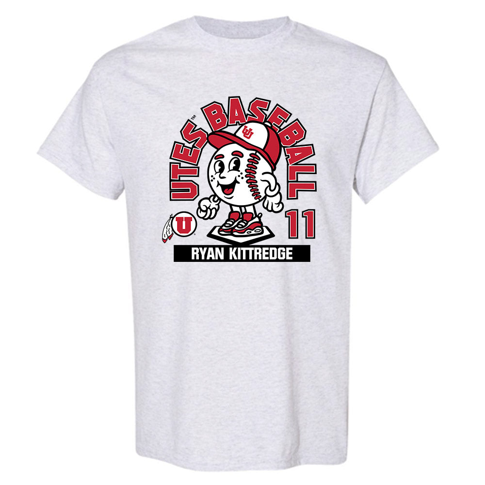 Utah - NCAA Baseball : Ryan Kittredge - Fashion Shersey T-Shirt-0