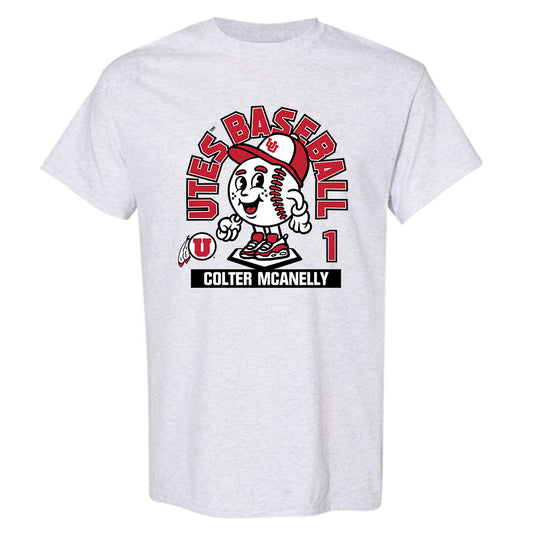 Utah - NCAA Baseball : Colter McAnelly - Fashion Shersey T-Shirt-0