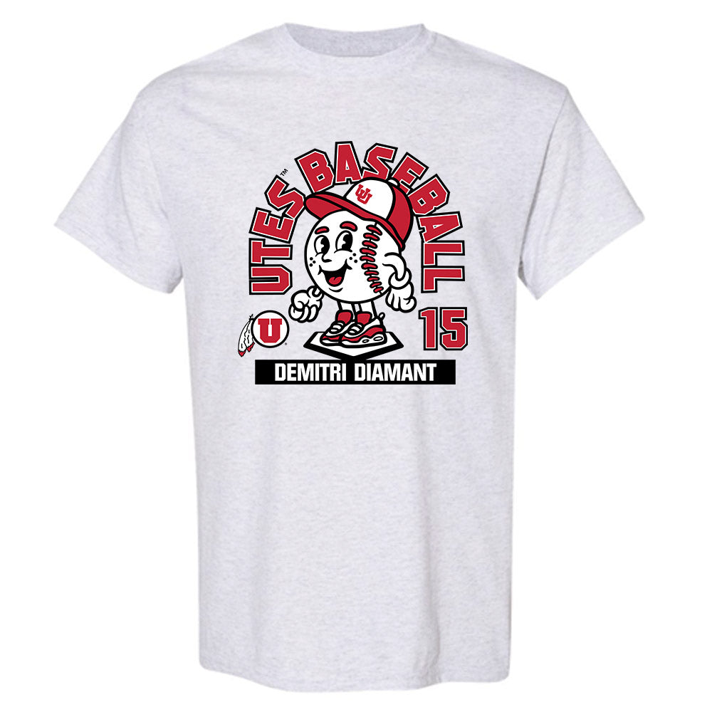 Utah - NCAA Baseball : Demitri Diamant - Fashion Shersey T-Shirt-0