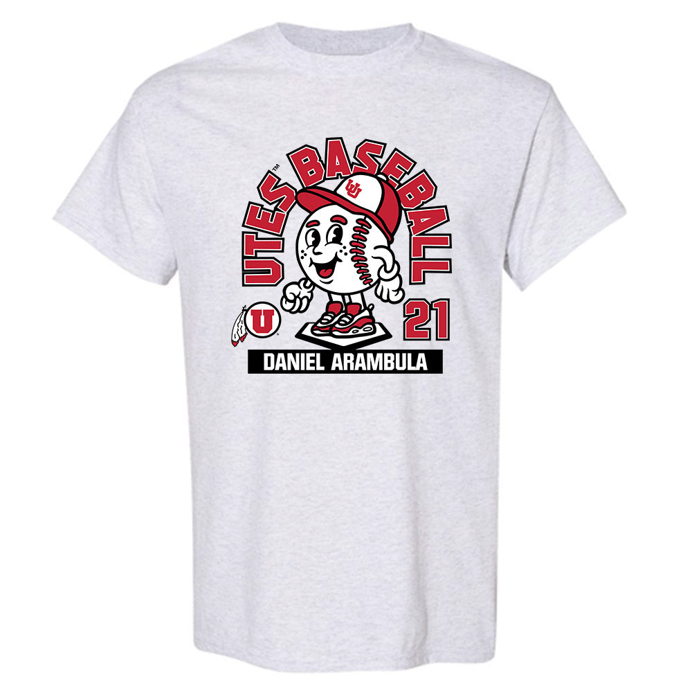 Utah - NCAA Baseball : Daniel Arambula - Fashion Shersey T-Shirt-0