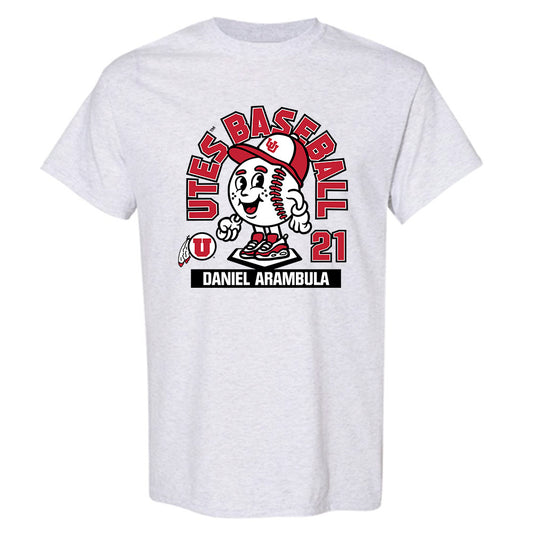 Utah - NCAA Baseball : Daniel Arambula - Fashion Shersey T-Shirt-0