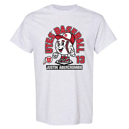 Utah - NCAA Baseball : Justin Abercrombie - Fashion Shersey T-Shirt-0