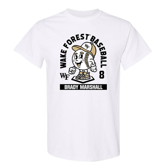 Wake Forest - NCAA Baseball : Brady Marshall - Fashion Shersey T-Shirt-0