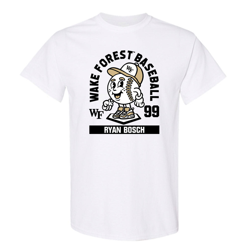Wake Forest - NCAA Baseball : Ryan Bosch - Fashion Shersey T-Shirt-0