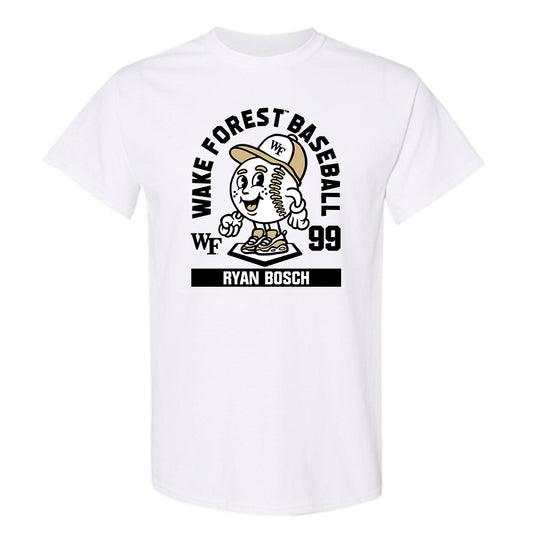 Wake Forest - NCAA Baseball : Ryan Bosch - Fashion Shersey T-Shirt-0