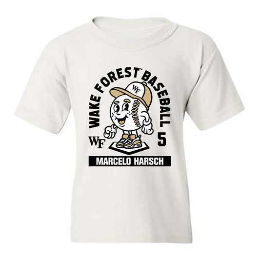 Wake Forest - NCAA Baseball : Marcelo Harsch - Fashion Shersey Youth T-Shirt-0