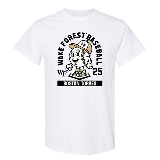 Wake Forest - NCAA Baseball : Boston Torres - Fashion Shersey T-Shirt-0