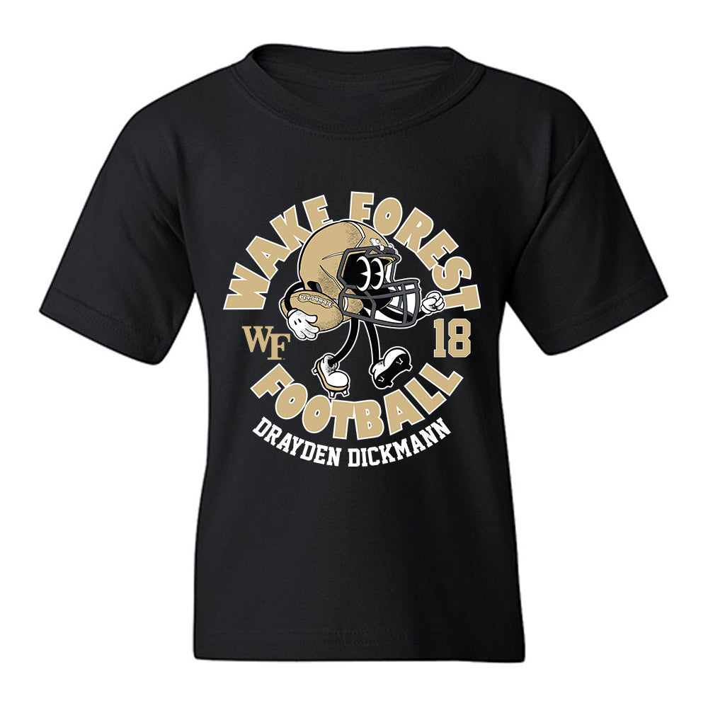 Wake Forest - NCAA Football : Drayden Dickmann - Fashion Shersey Youth T-Shirt-0