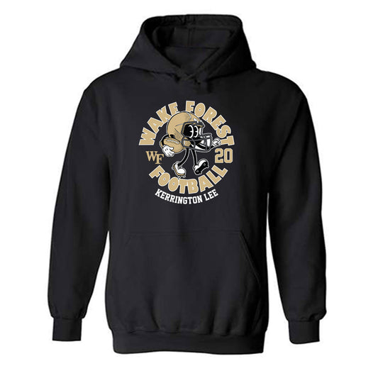 Wake Forest - NCAA Football : Kerrington Lee - Fashion Shersey Hooded Sweatshirt-0