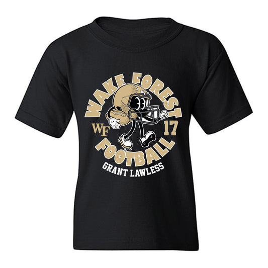 Wake Forest - NCAA Football : Grant Lawless - Fashion Shersey Youth T-Shirt-0