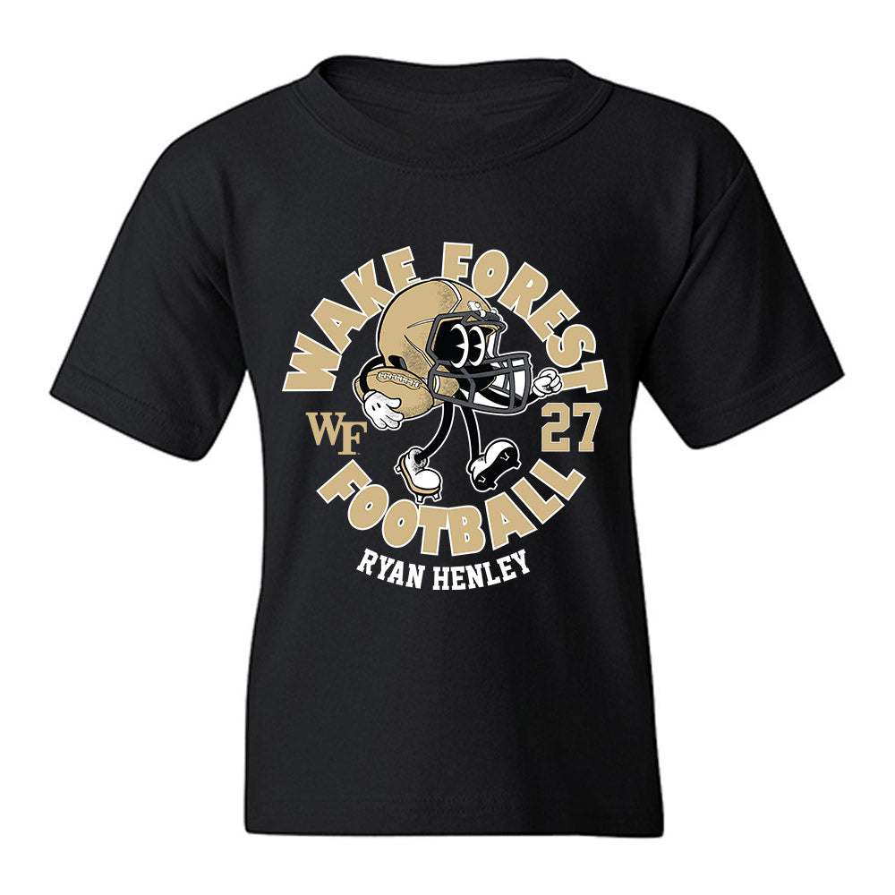 Wake Forest - NCAA Football : Ryan Henley - Fashion Shersey Youth T-Shirt-0
