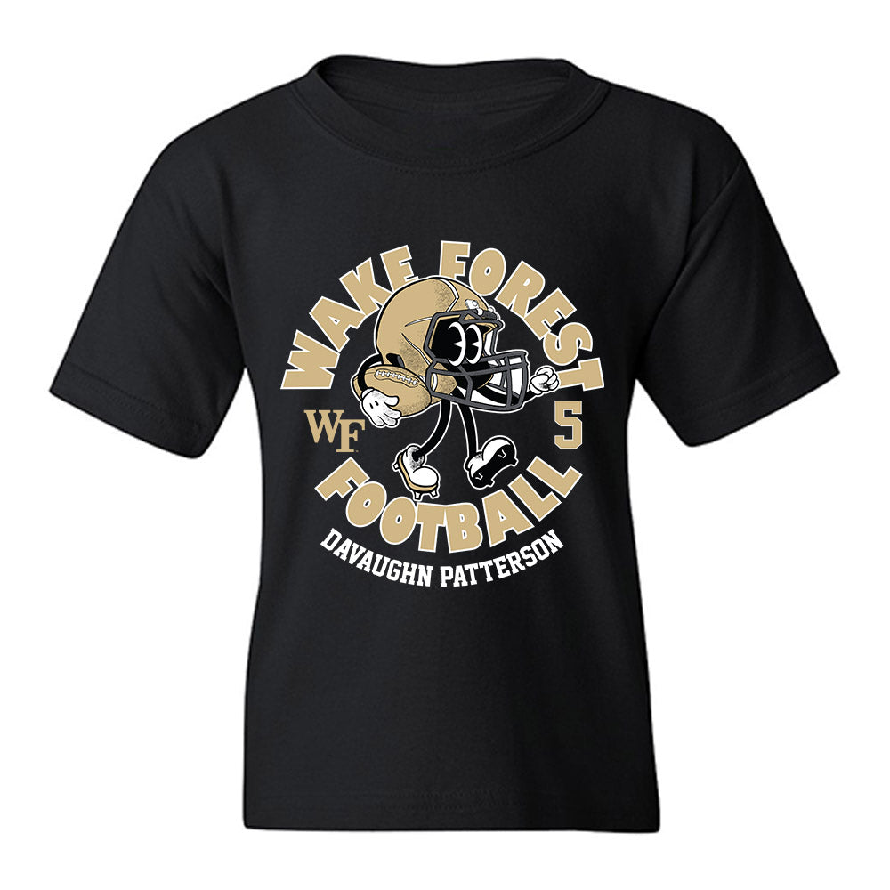Wake Forest - NCAA Football : Davaughn Patterson - Fashion Shersey Youth T-Shirt-0